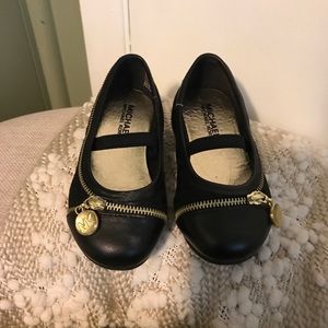 MICHAEL MK toddler 7 black ballet flats